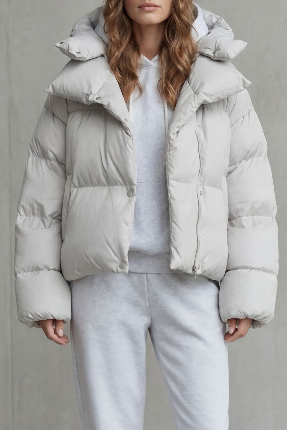 Elvéra – Cloud padded – Jaqueta puffer cropped