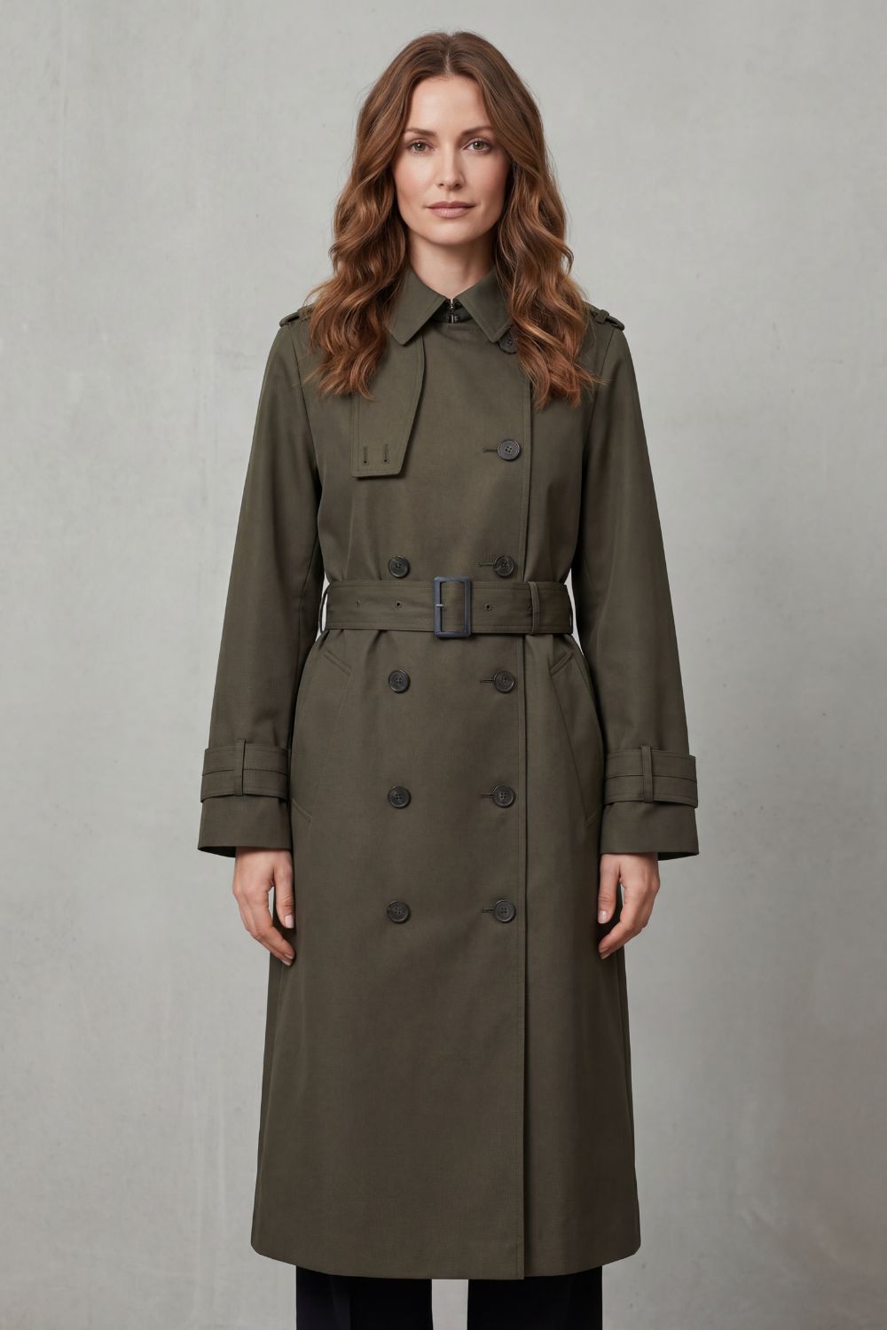 Sorellia – Corte clássico – Trench coat trespassado