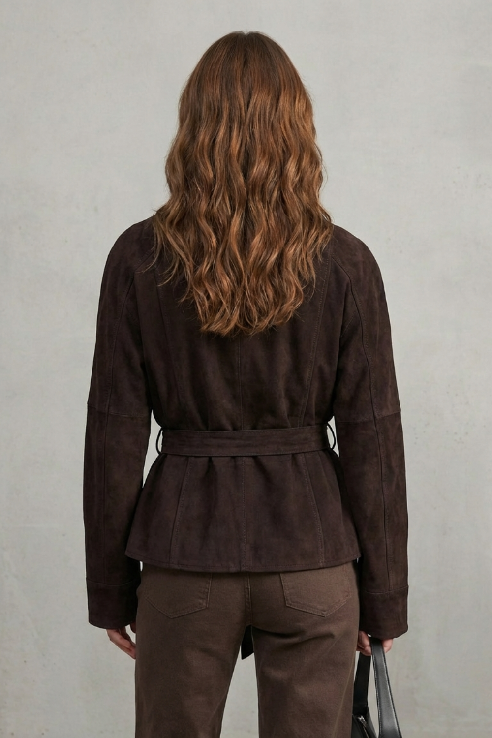 Alette – Casaco de Lã Cropped com Botões Duplos – Elegância Francesa