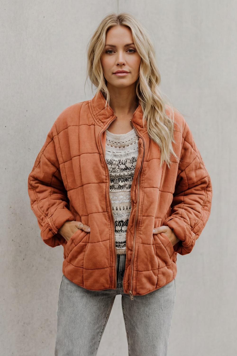 Ashwell – Conforto acolchoado – Jaqueta feminina para o dia a dia