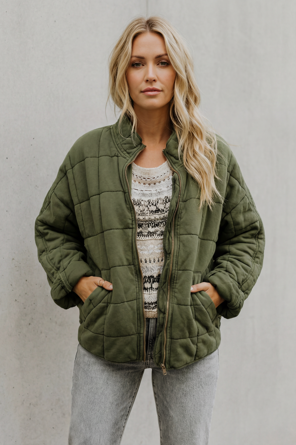 Ashwell – Conforto acolchoado – Jaqueta feminina para o dia a dia