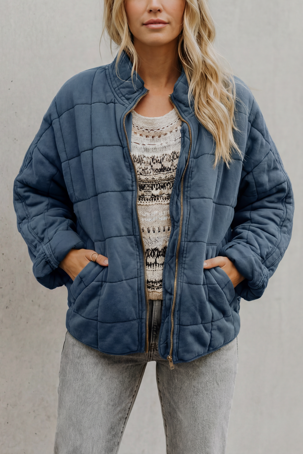 Ashwell – Conforto acolchoado – Jaqueta feminina para o dia a dia