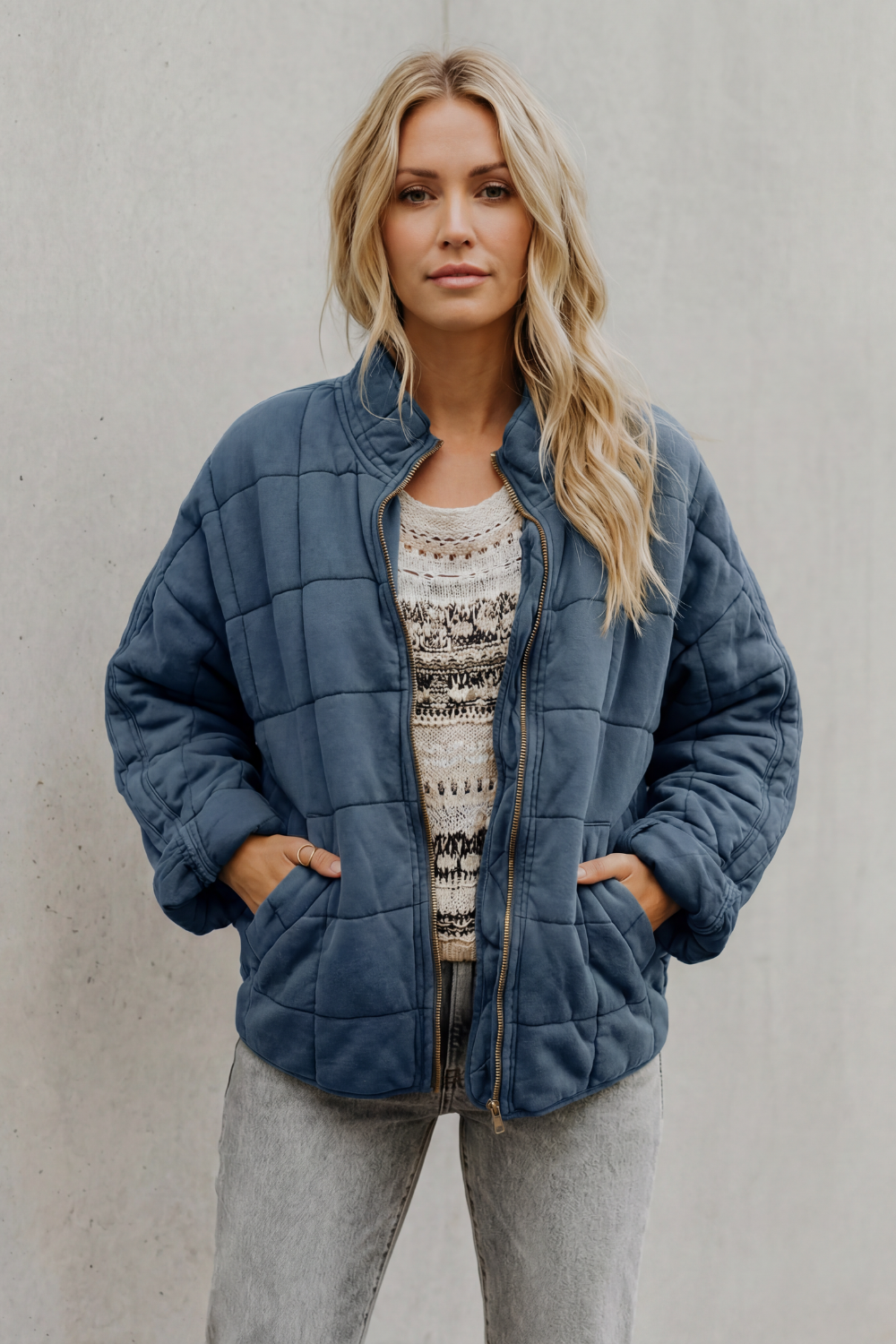 Ashwell – Conforto acolchoado – Jaqueta feminina para o dia a dia