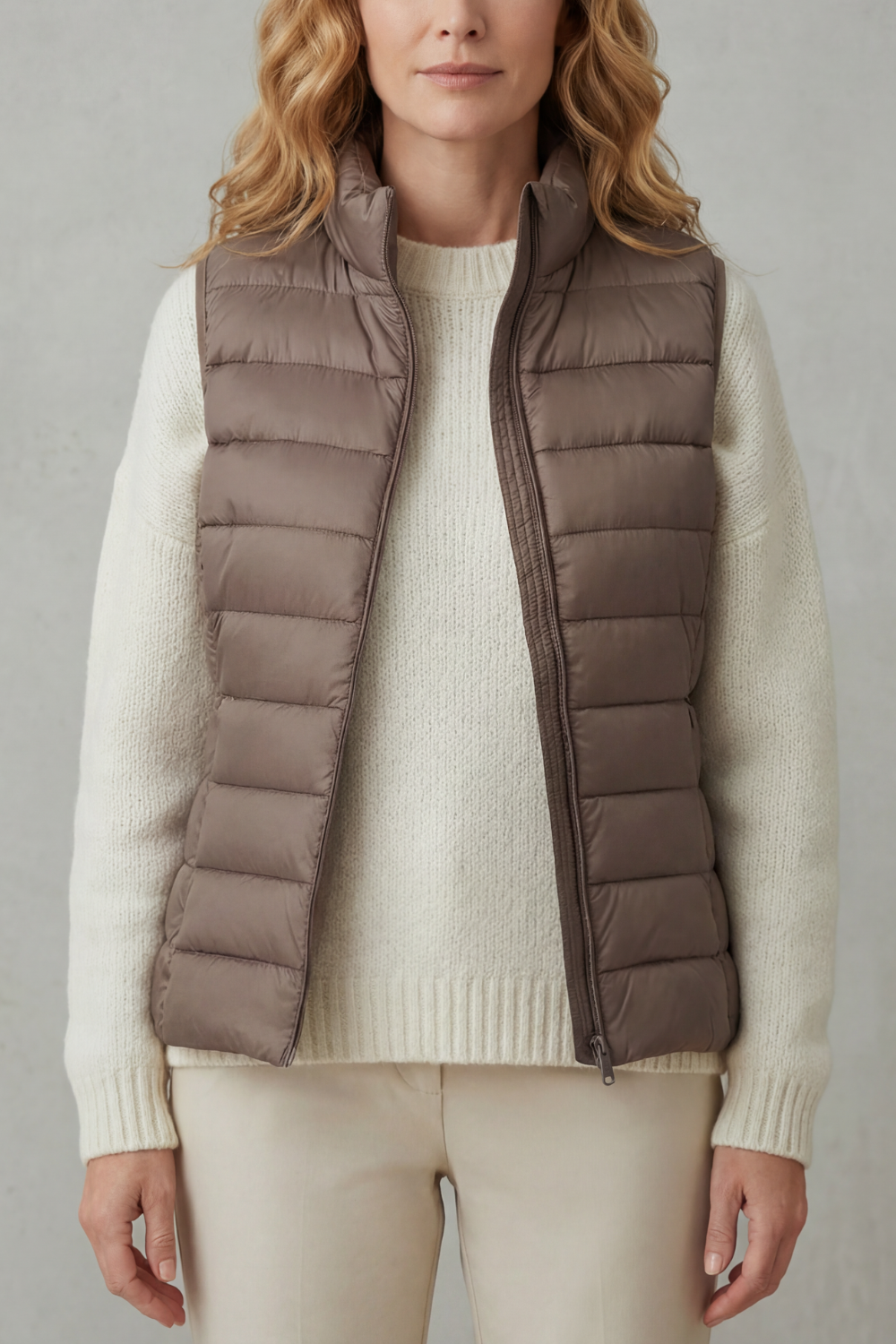 Belgrave – Camadas leves – Colete puffer sem mangas
