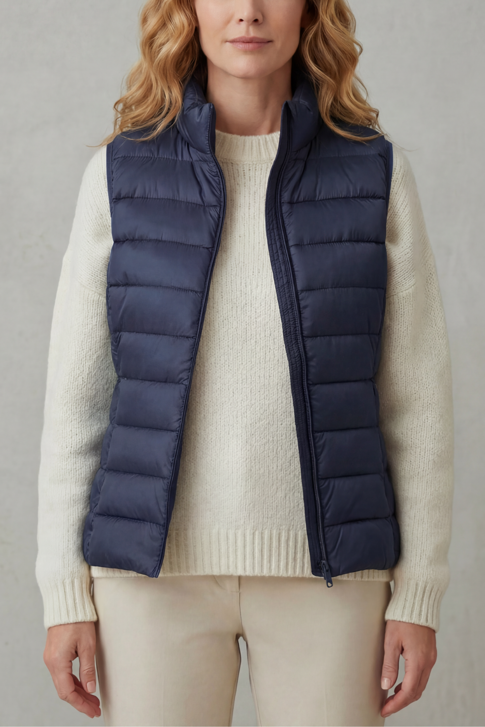 Belgrave – Camadas leves – Colete puffer sem mangas