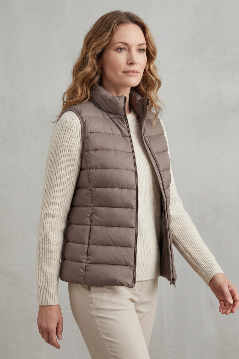 Belgrave – Camadas leves – Colete puffer sem mangas
