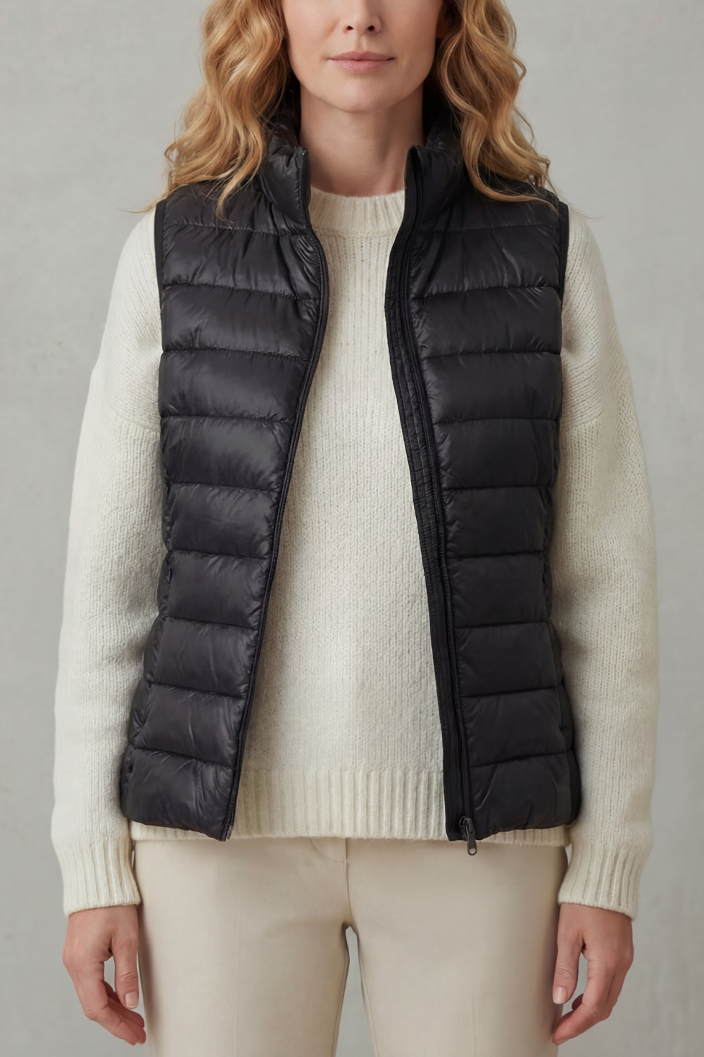 Belgrave – Camadas leves – Colete puffer sem mangas