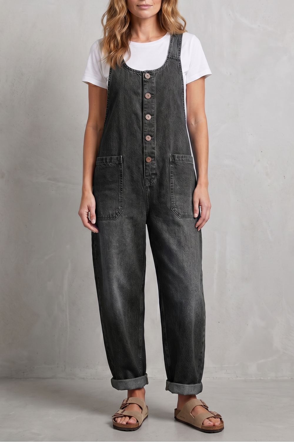 Denovia – Charme jeans vintage – Macacão