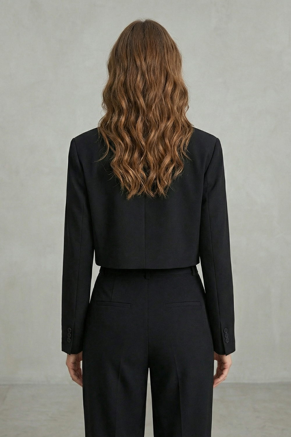 Domina – Silhueta cropped chique – Blazer