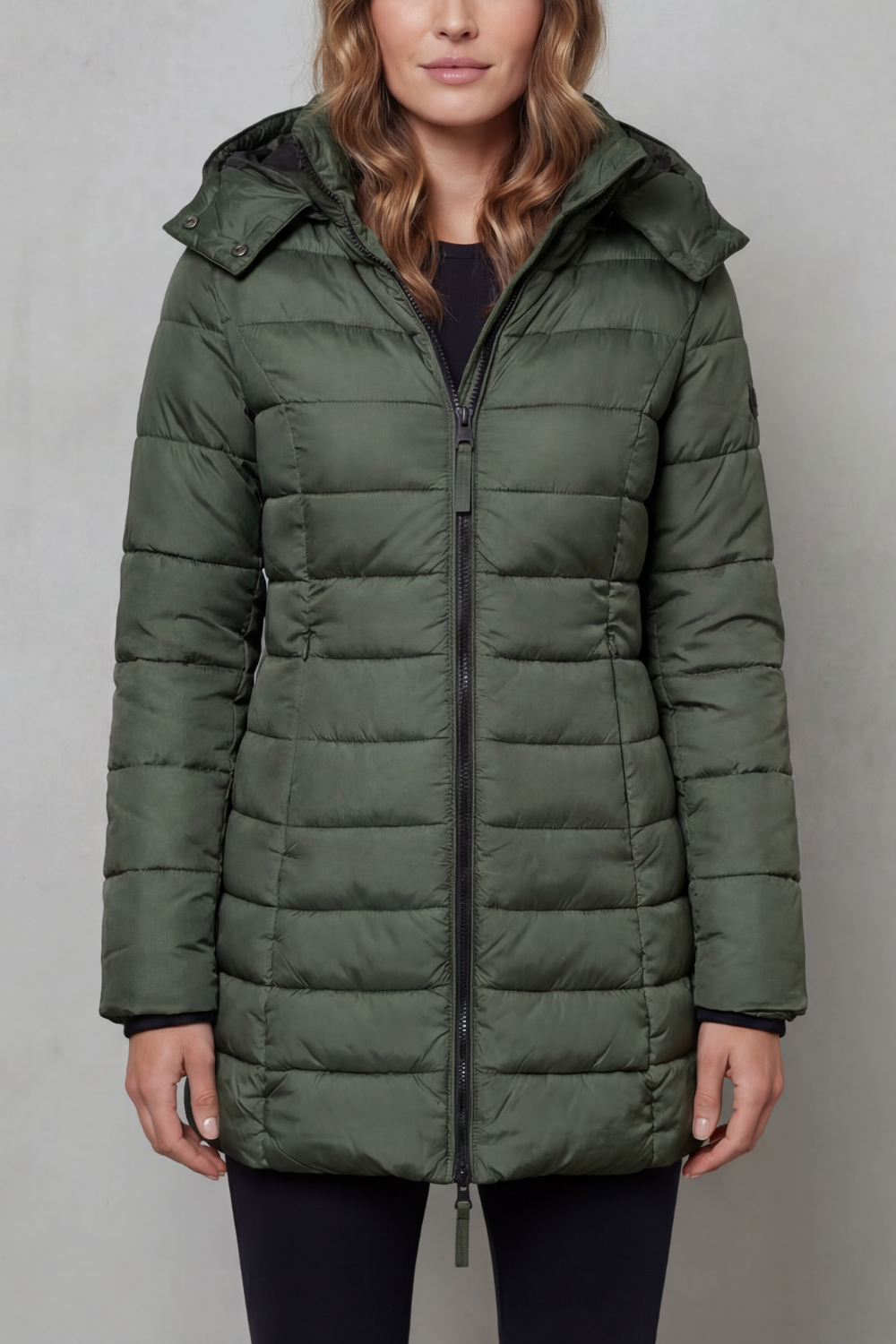 Haworth – Jaqueta Puffer Feminina Acolchoada e Quentinha