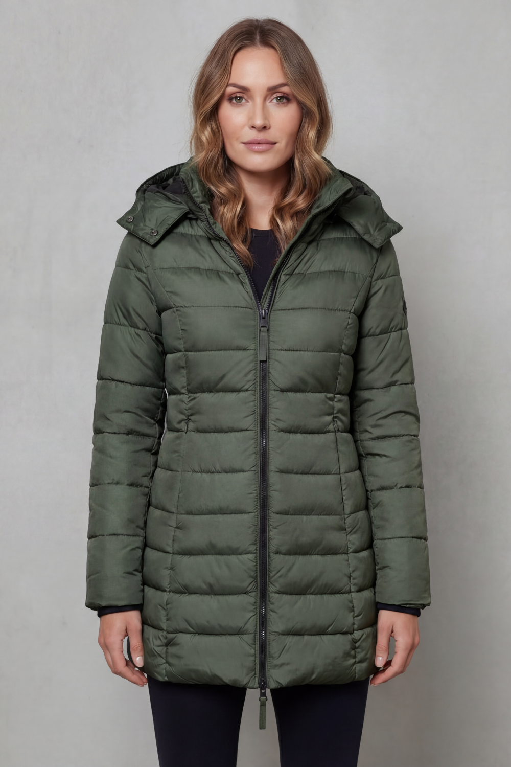 Haworth – Jaqueta Puffer Feminina Acolchoada e Quentinha