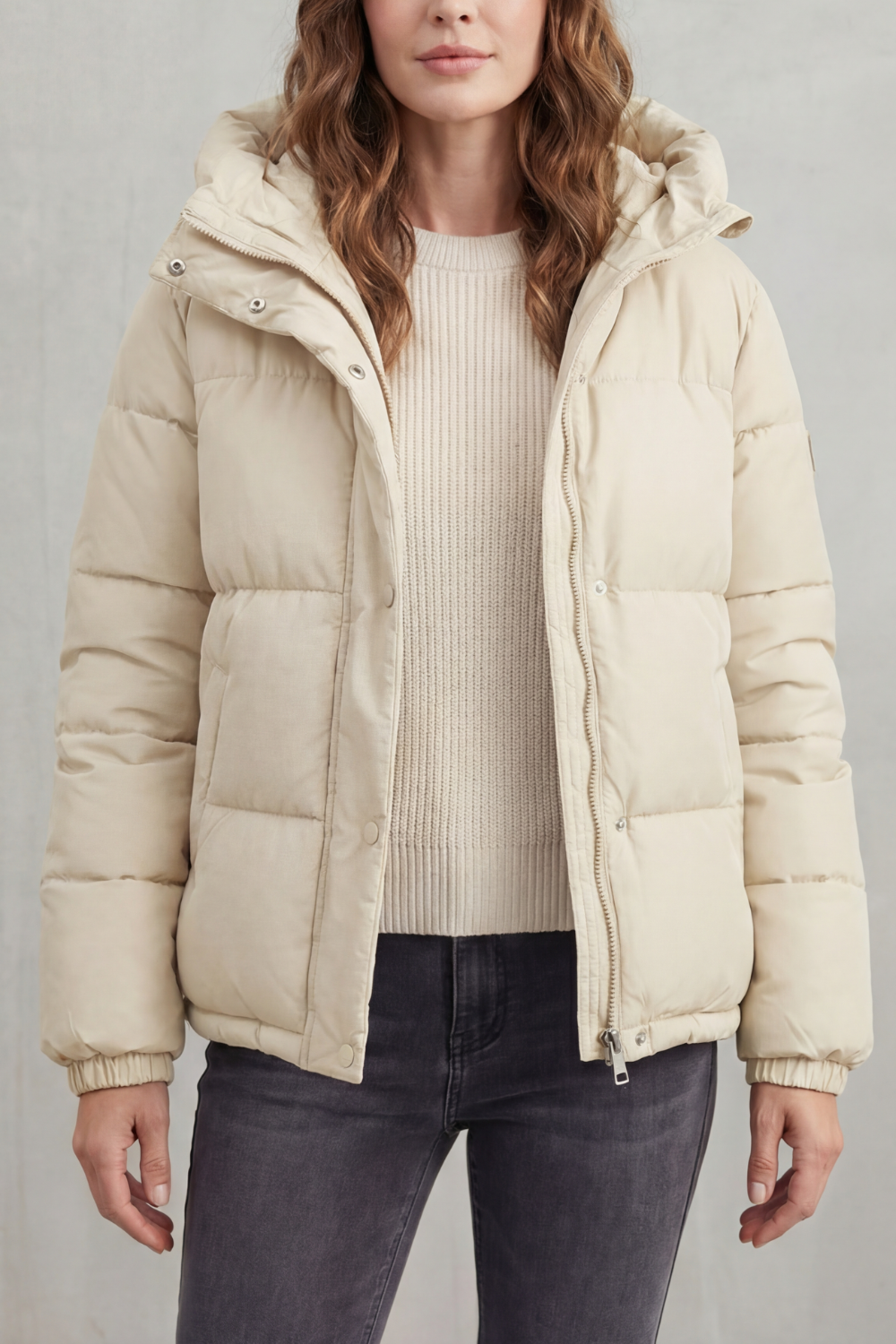Marlivette – Calor acolchoado – Jaqueta puffer