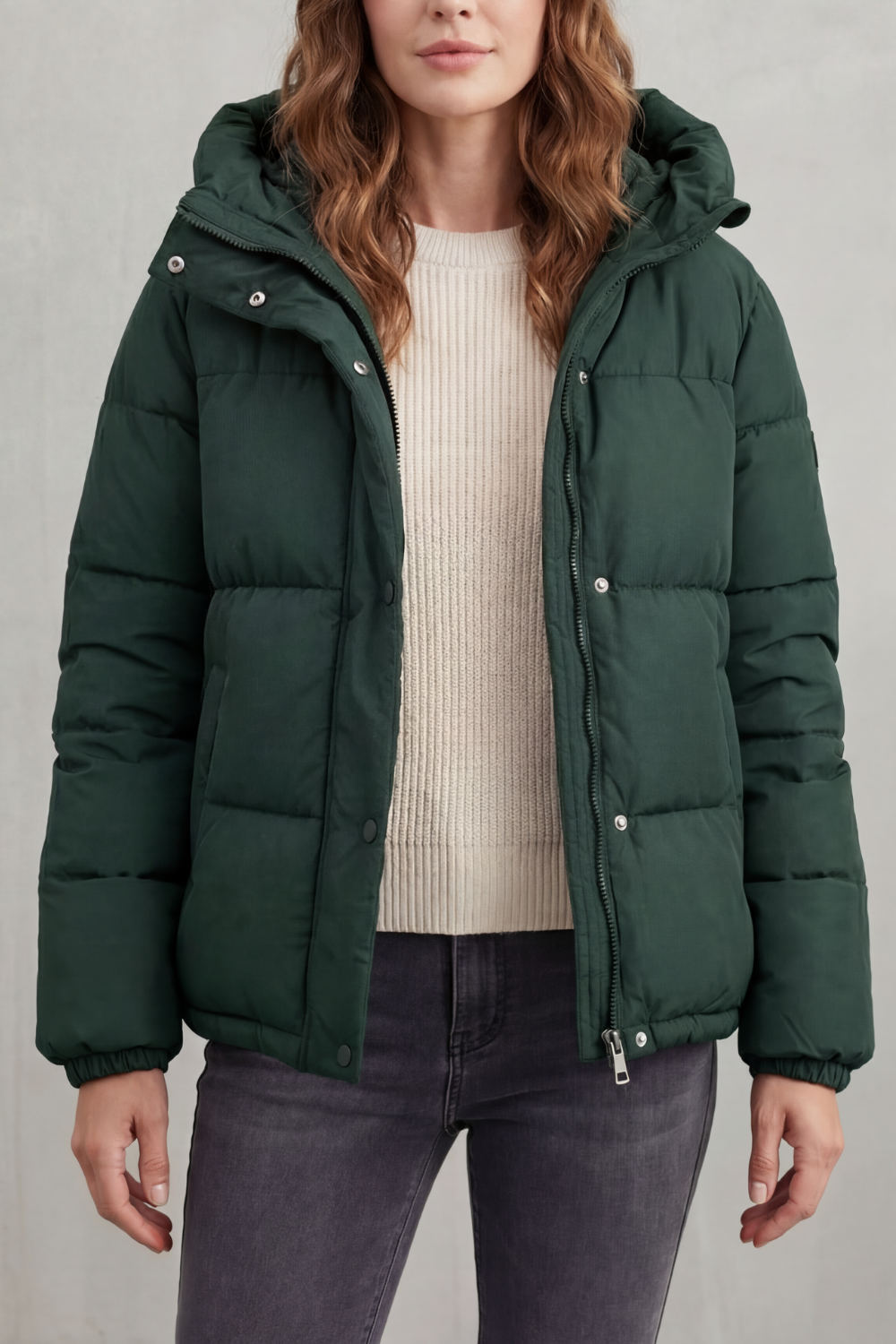 Marlivette – Calor acolchoado – Jaqueta puffer
