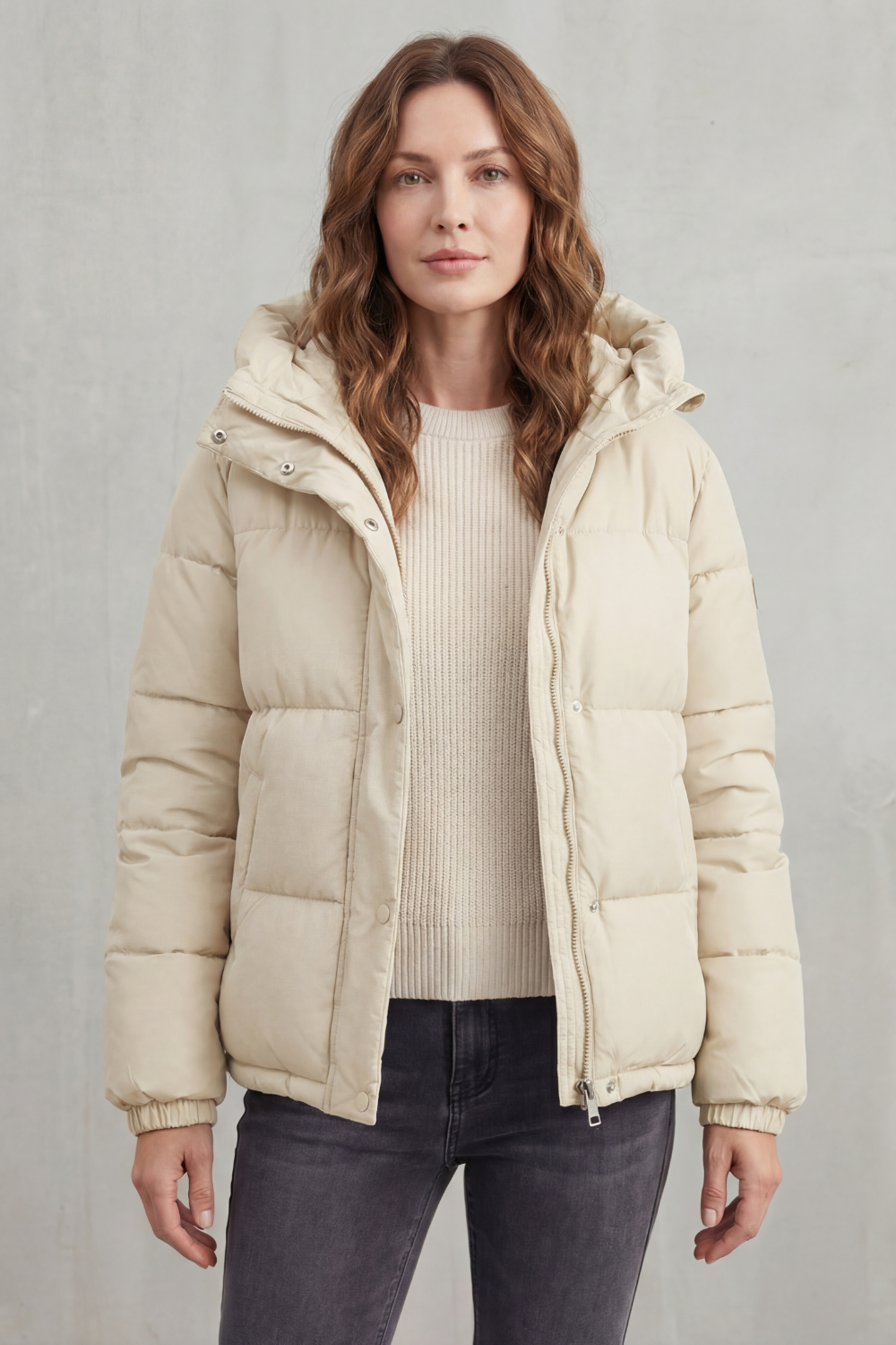 Marlivette – Calor acolchoado – Jaqueta puffer