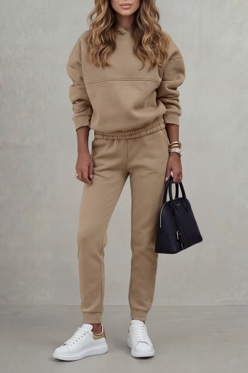 Selora – Detalhe Assimétrico – Conjunto Elegância Casual