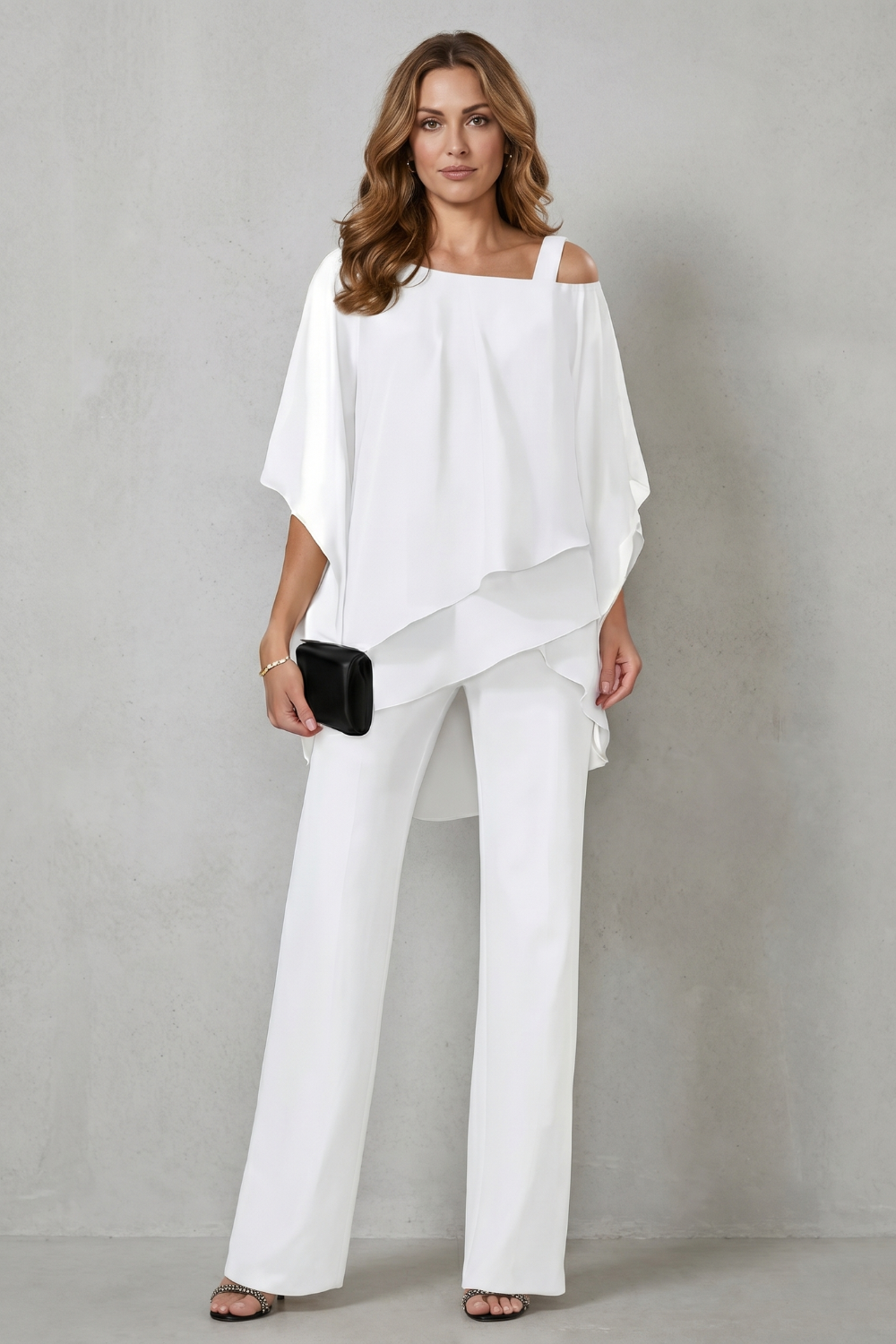 Seravine – Elegância fluida em camadas – Conjunto de duas peças