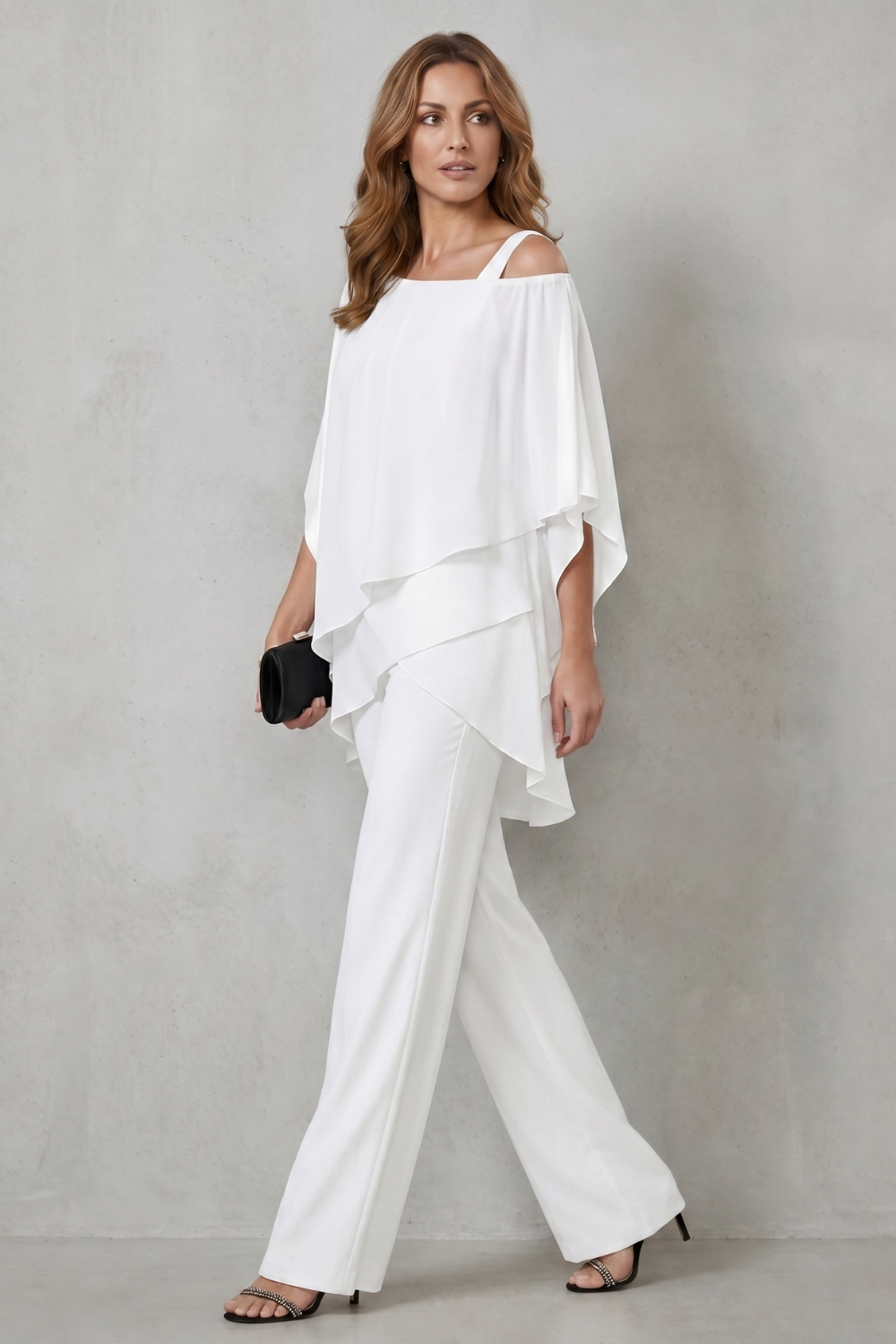 Seravine – Elegância fluida em camadas – Conjunto de duas peças