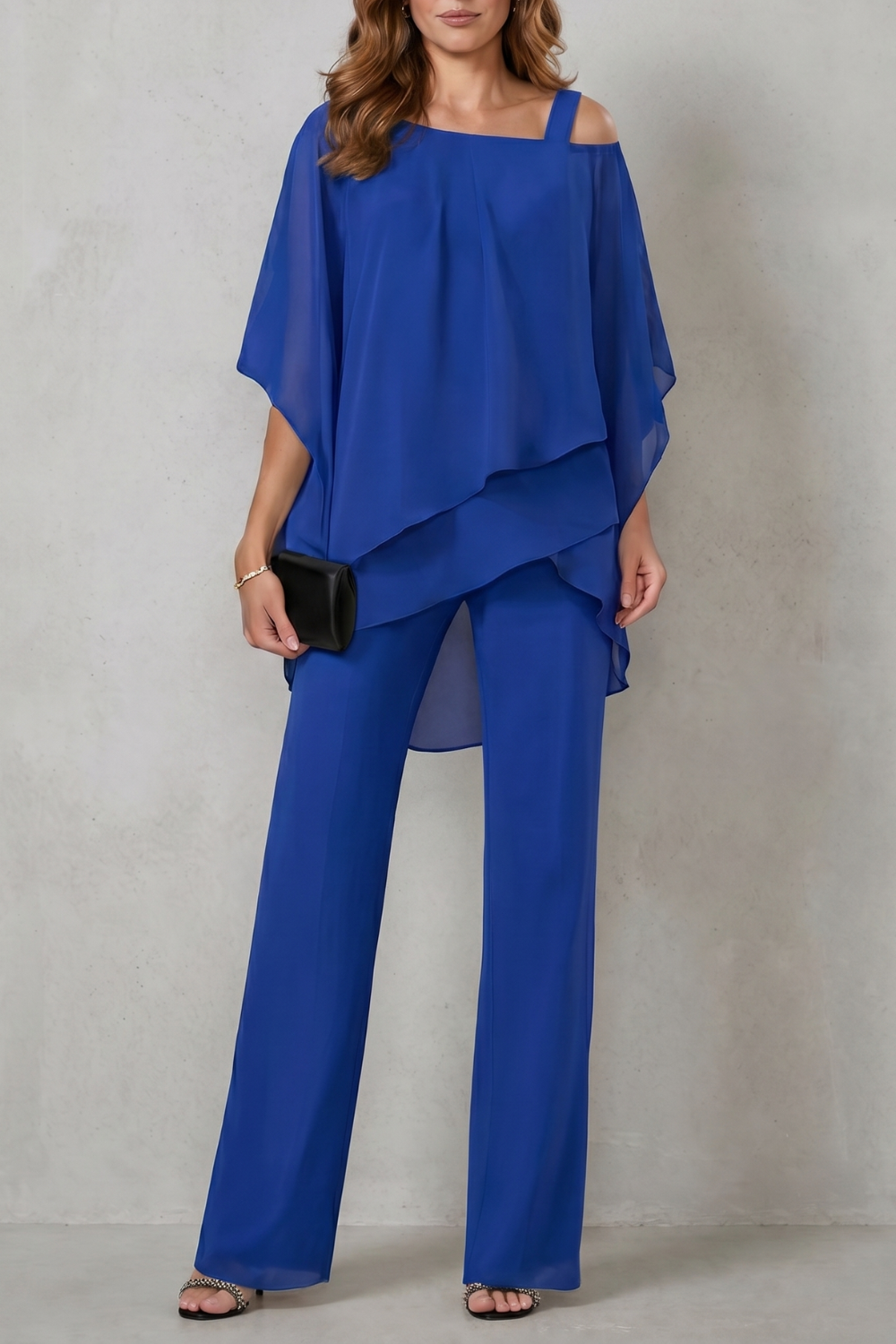 Seravine – Elegância fluida em camadas – Conjunto de duas peças