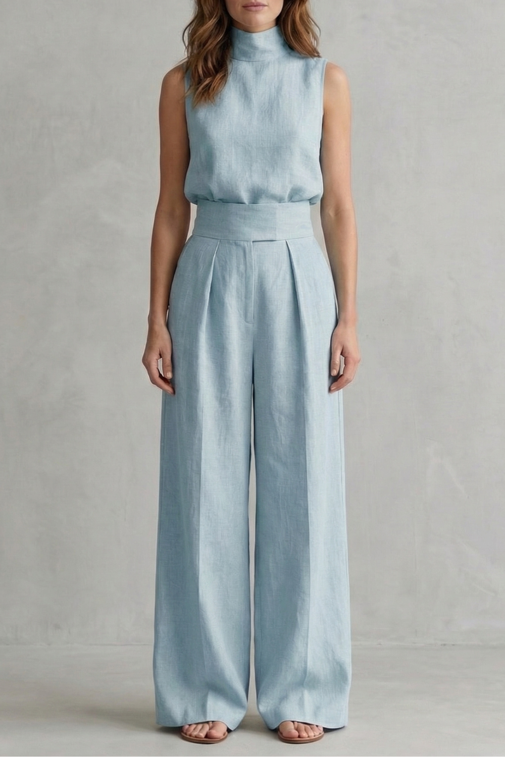 Serelisse – Elegância minimalista – Conjunto pantalona