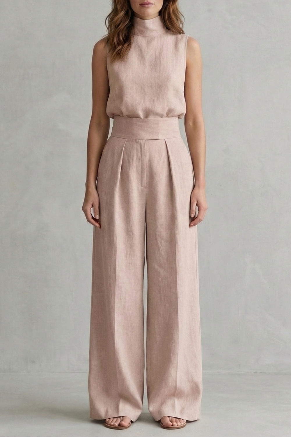 Serelisse – Elegância minimalista – Conjunto pantalona