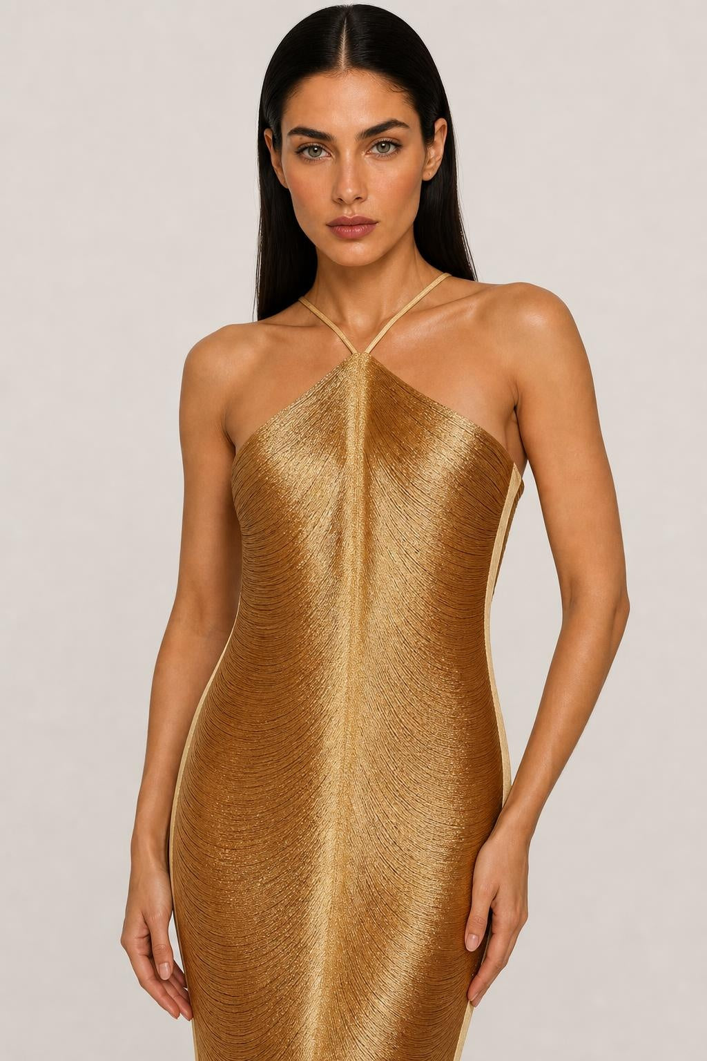 Vestido Longo com Franjas e Decote Halter - Ariane — studio_closeup — Helena [f834ac4b-99cd-436d-aaf4-dfeb79aefb55]