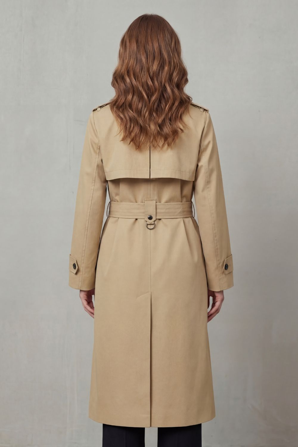 Sorellia – Corte clássico – Trench coat trespassado