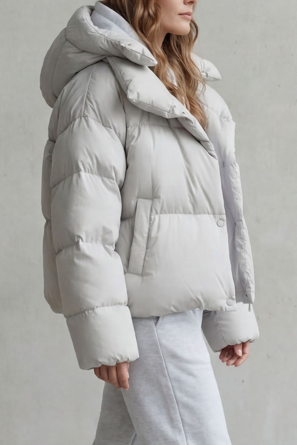 Elvéra – Cloud padded – Jaqueta puffer cropped