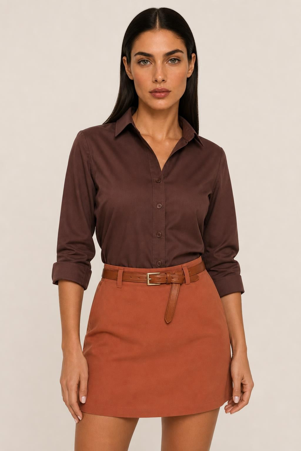 Camisa Estruturada de Tricoline - Amália — studio_closeup — Helena [bd498953-56a7-4d7d-80e8-a044d48a5cfd]