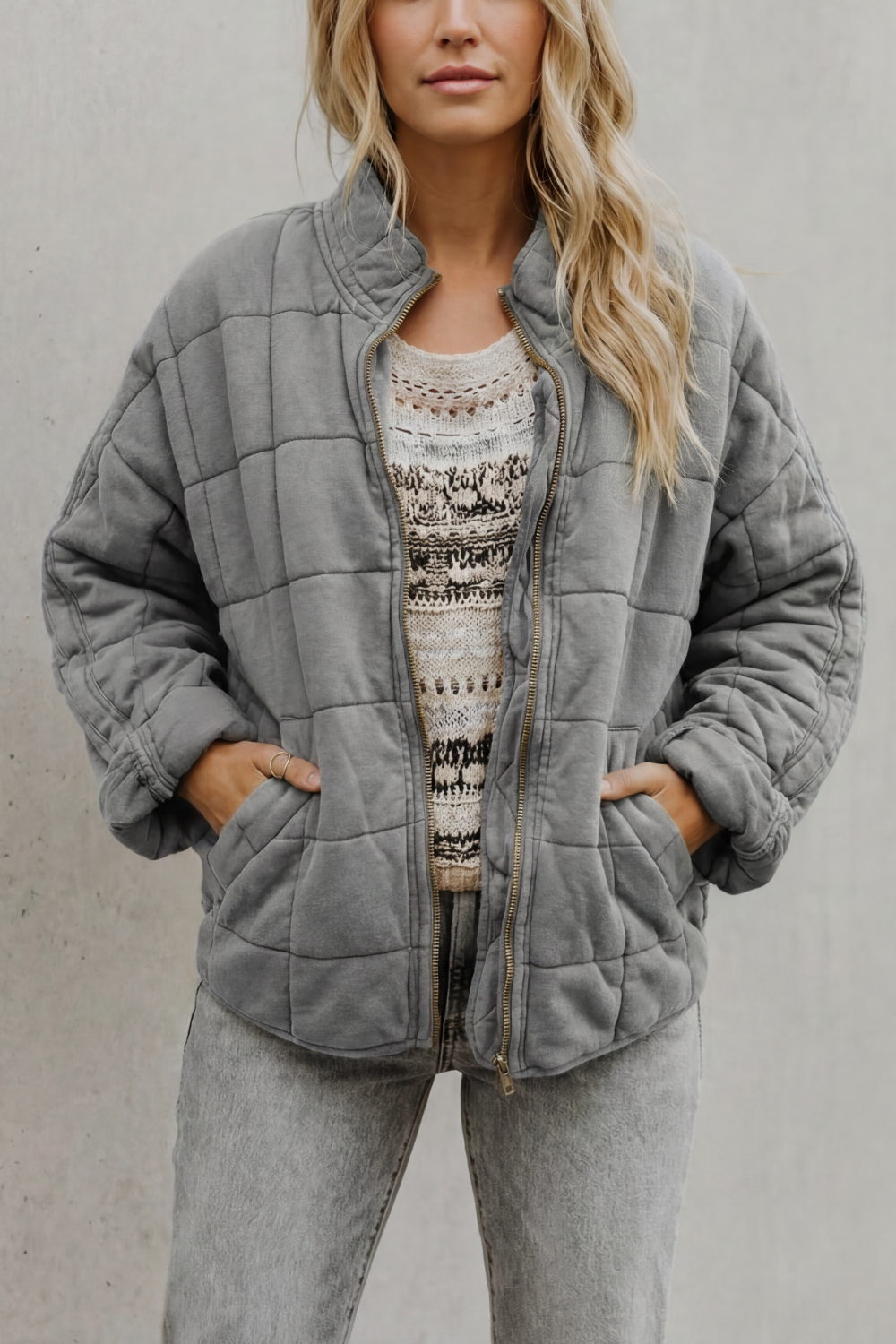 Ashwell – Conforto acolchoado – Jaqueta feminina para o dia a dia