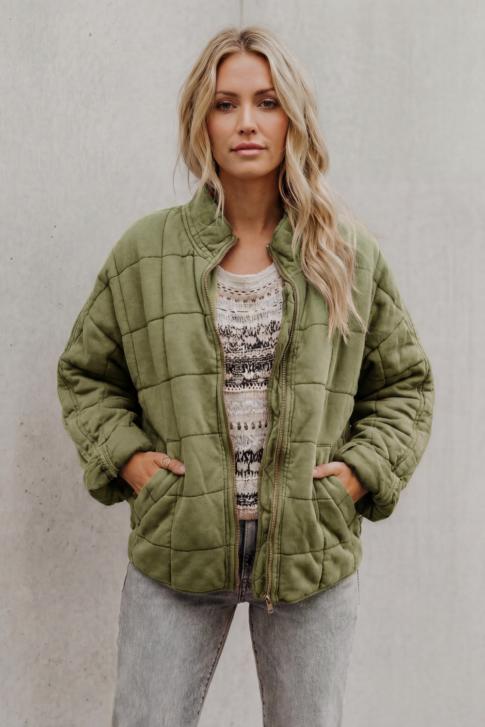Ashwell – Conforto acolchoado – Jaqueta feminina para o dia a dia