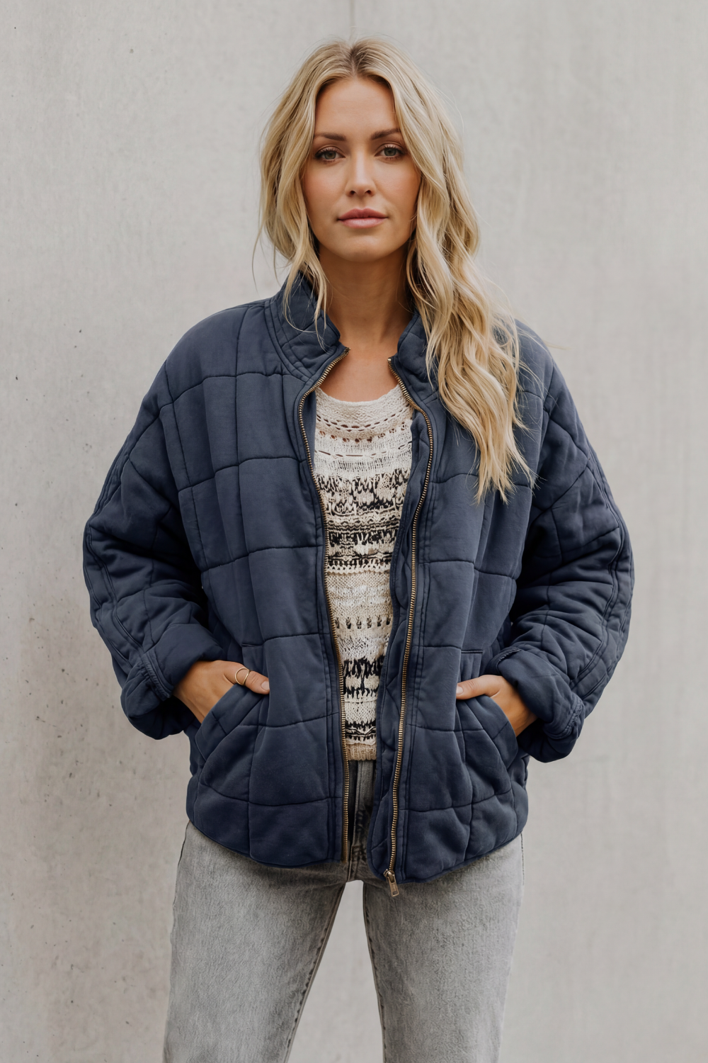 Ashwell – Conforto acolchoado – Jaqueta feminina para o dia a dia