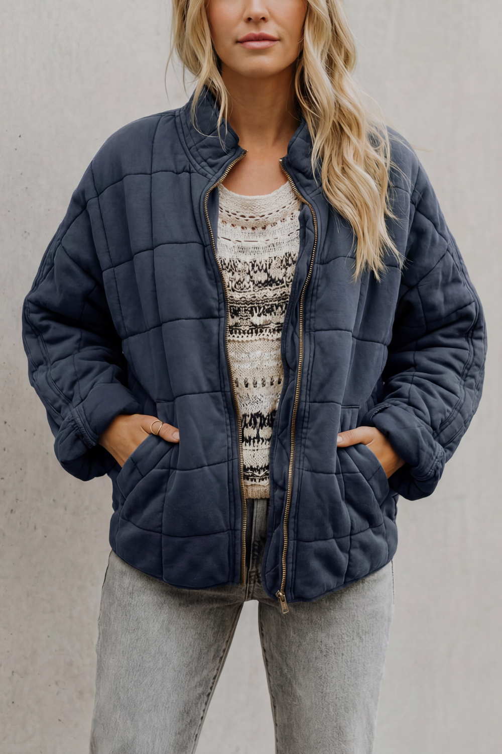 Ashwell – Conforto acolchoado – Jaqueta feminina para o dia a dia