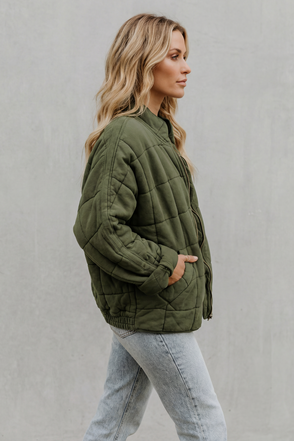 Ashwell – Conforto acolchoado – Jaqueta feminina para o dia a dia