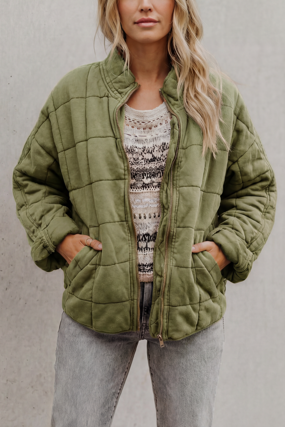 Ashwell – Conforto acolchoado – Jaqueta feminina para o dia a dia