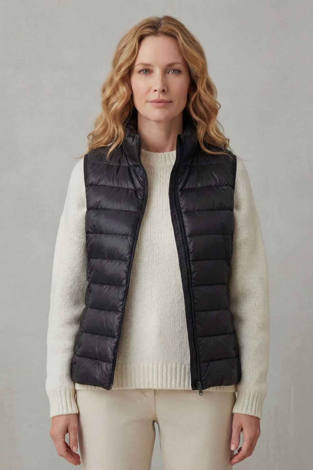 Belgrave – Camadas leves – Colete puffer sem mangas