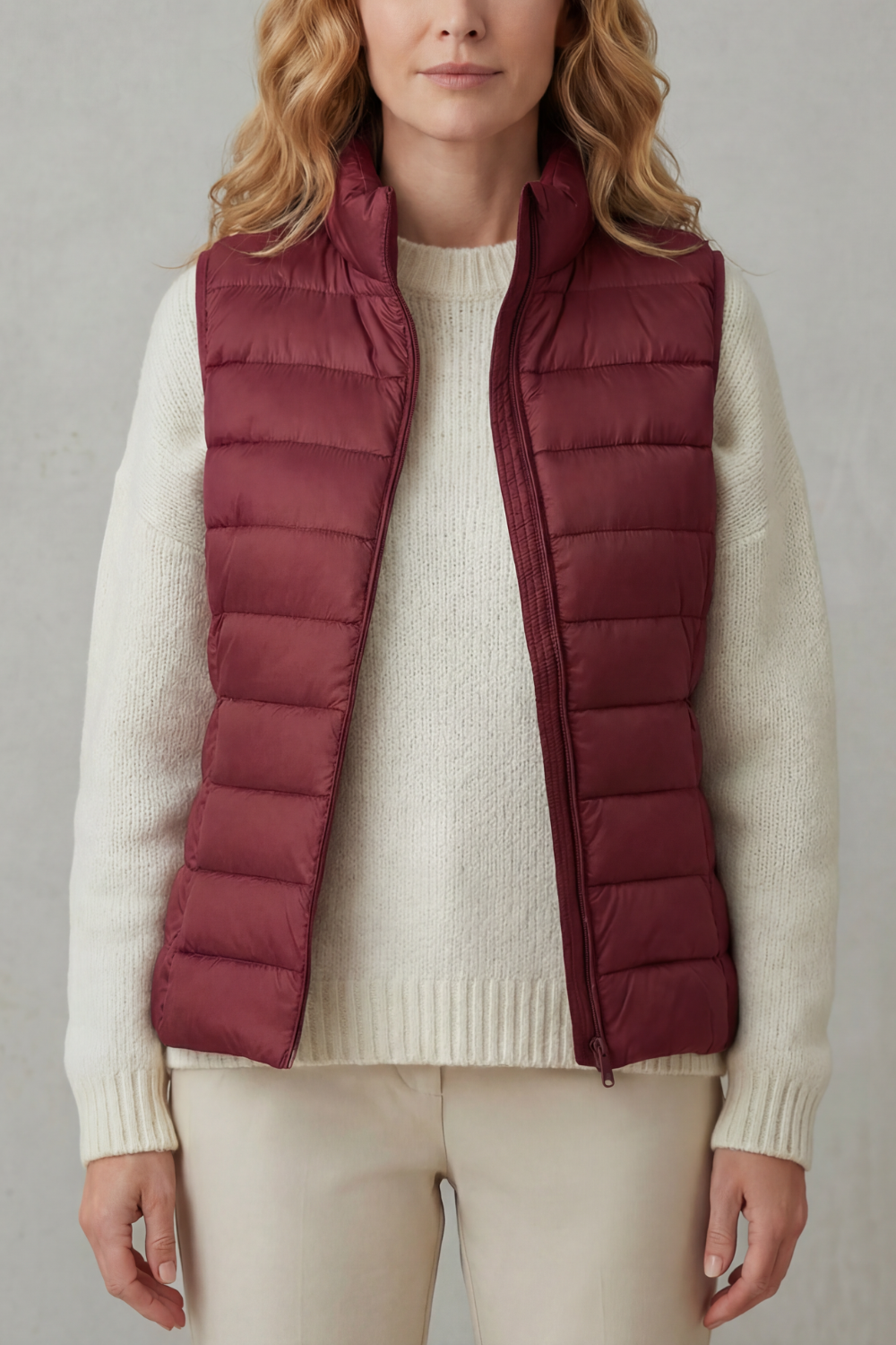 Belgrave – Camadas leves – Colete puffer sem mangas