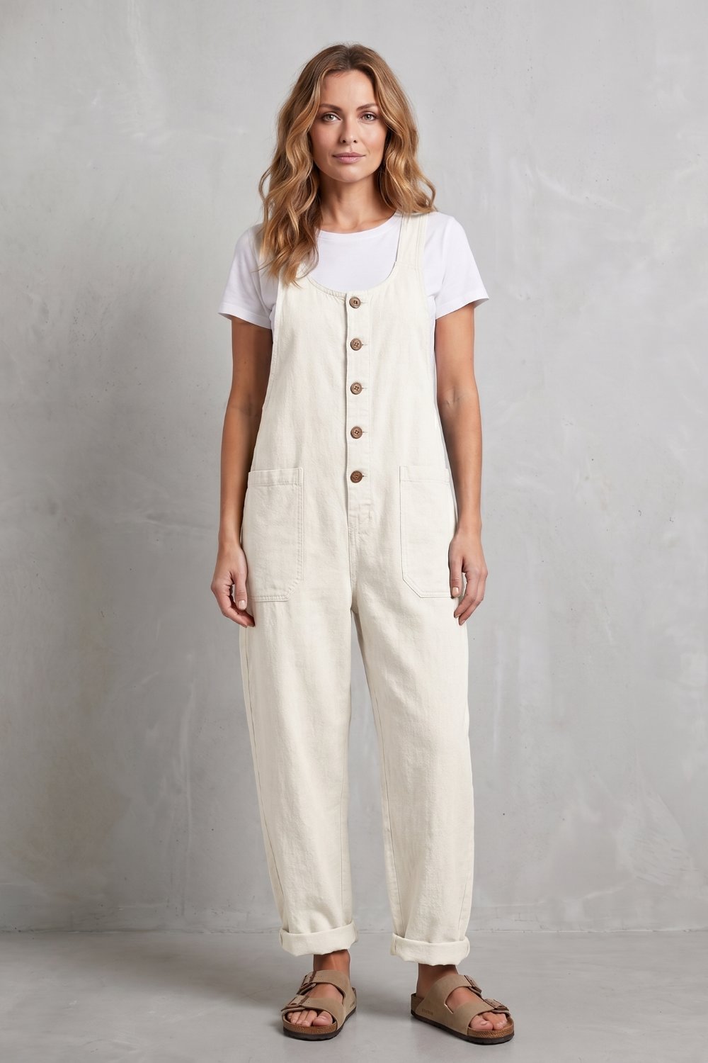 Denovia – Charme jeans vintage – Macacão