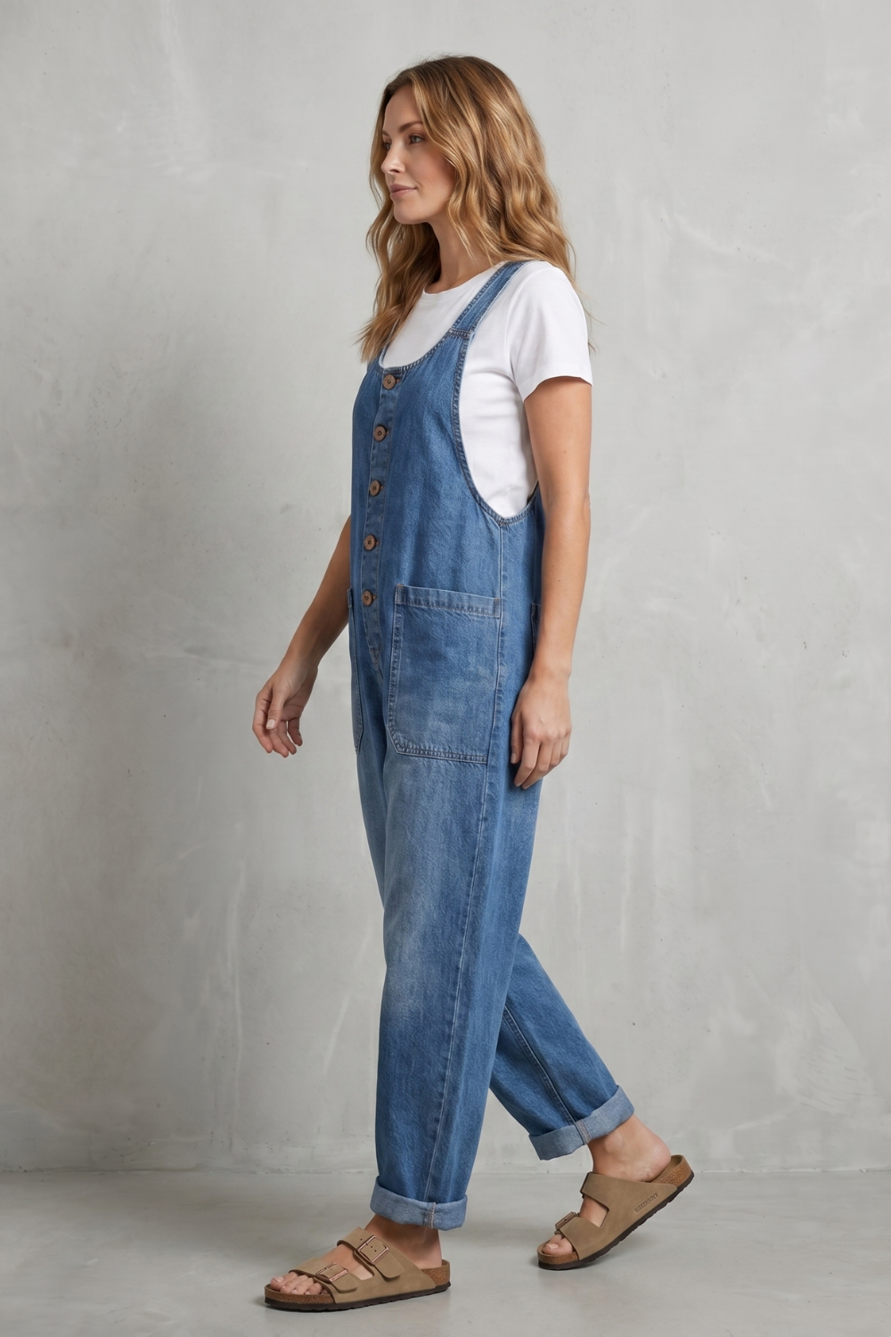 Denovia – Charme jeans vintage – Macacão