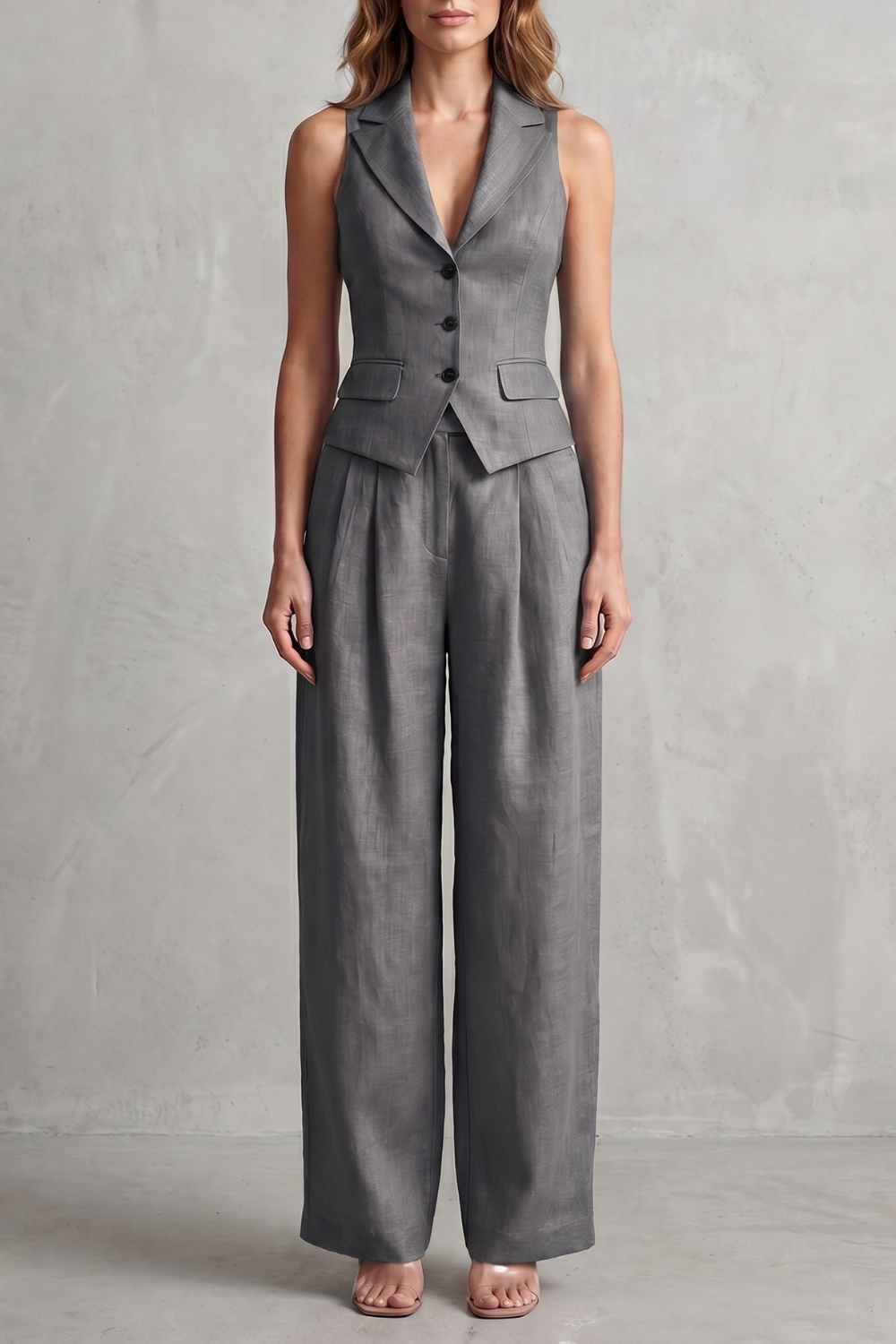 Élarique – Elegância sob medida – Conjunto de calça em duas peças