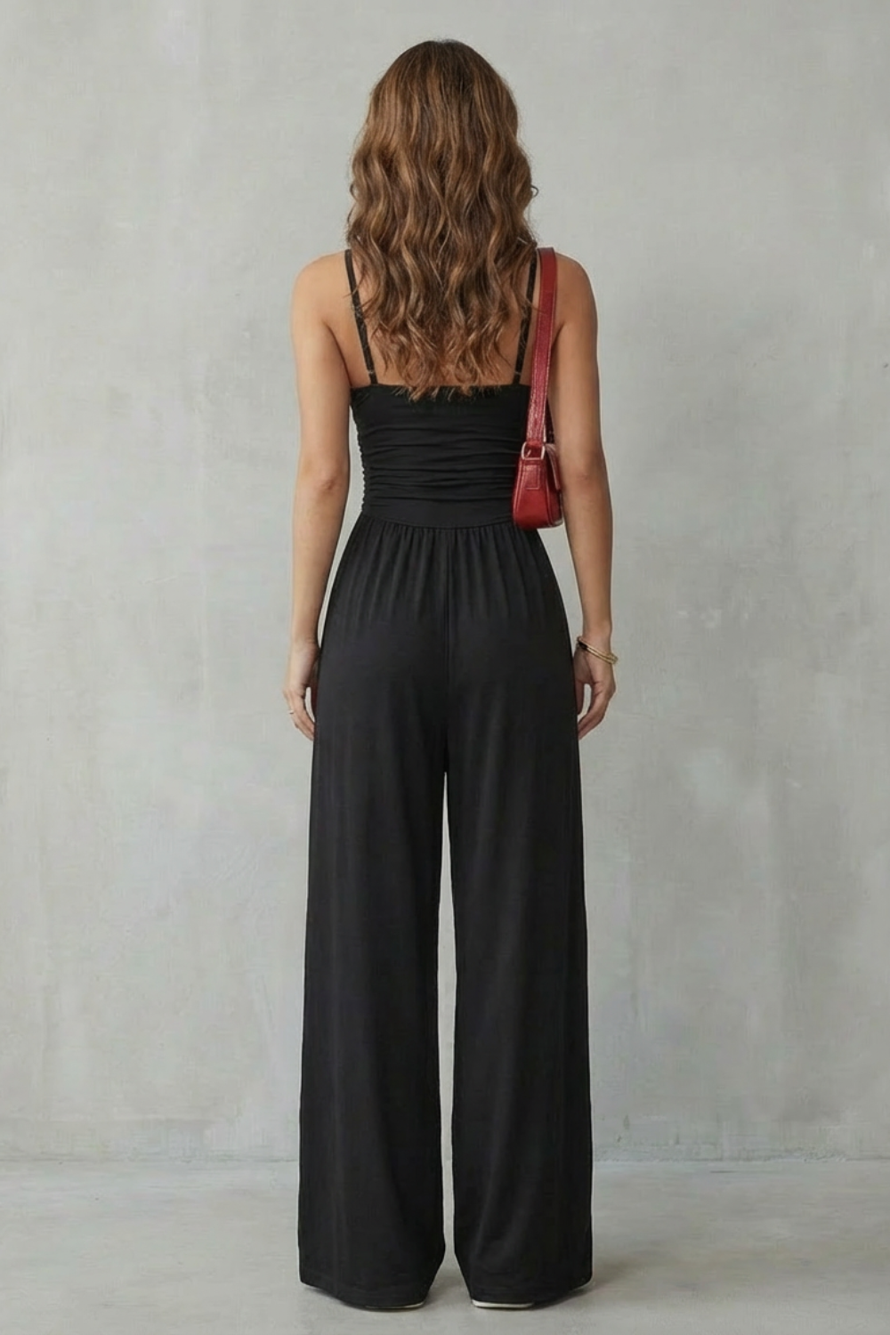 Lunarra – Alças duplas – Macacão pantalona
