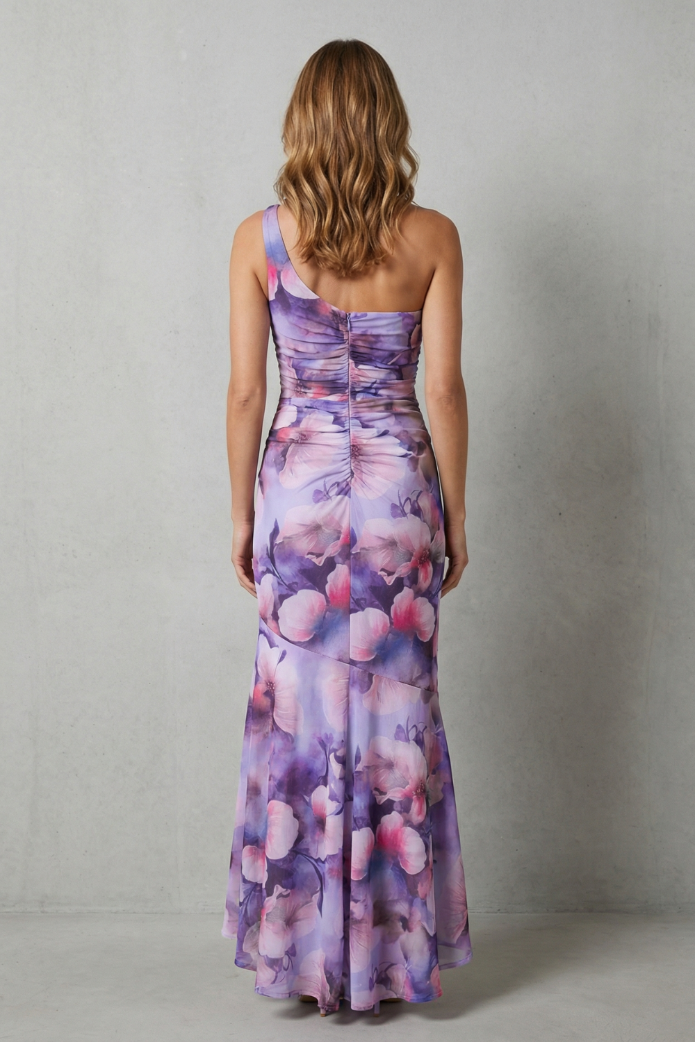 Marissa – Elegância floral – Vestido Longo Ombro a Ombro Feminino