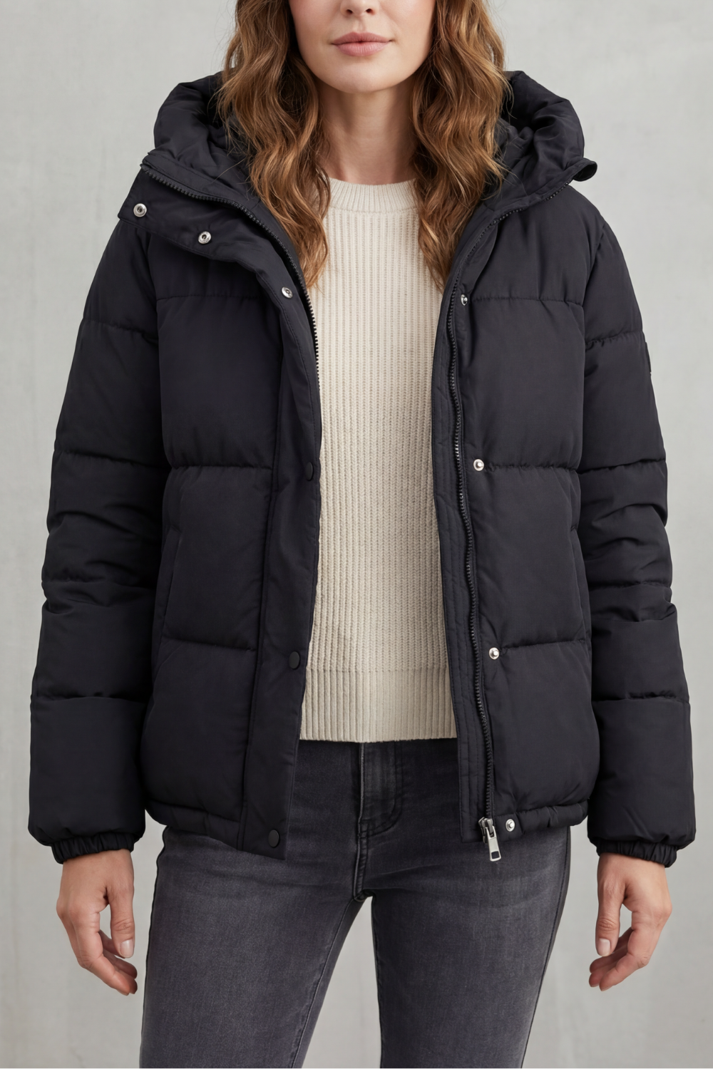 Marlivette – Calor acolchoado – Jaqueta puffer