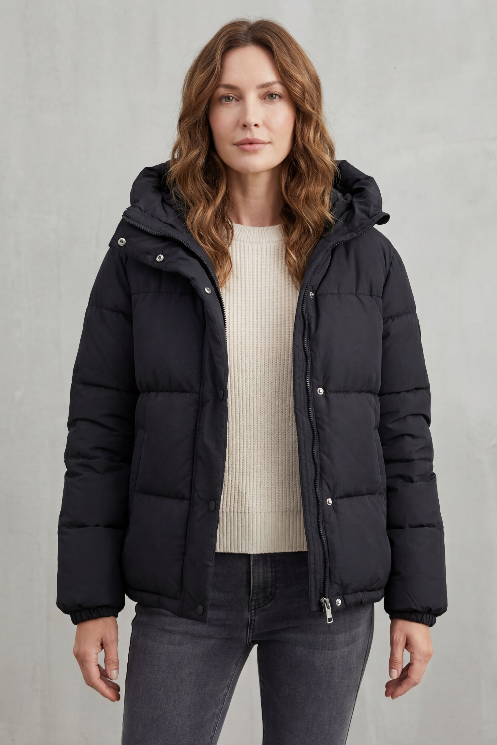 Marlivette – Calor acolchoado – Jaqueta puffer