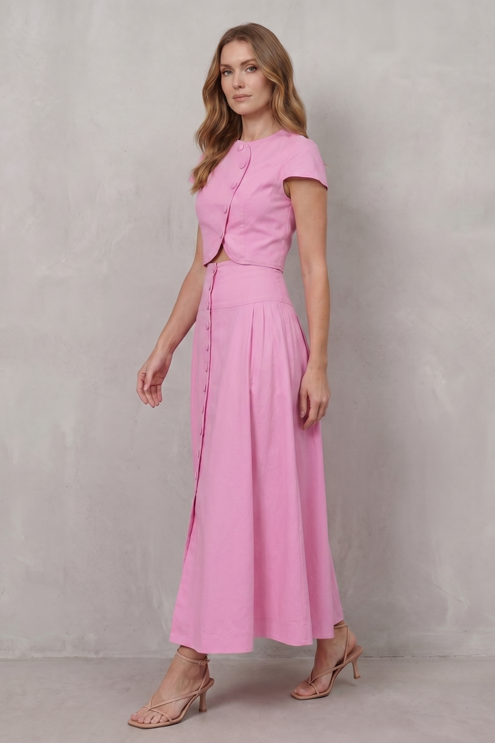 Rosaline – Elegância parisiense – Conjunto de saia
