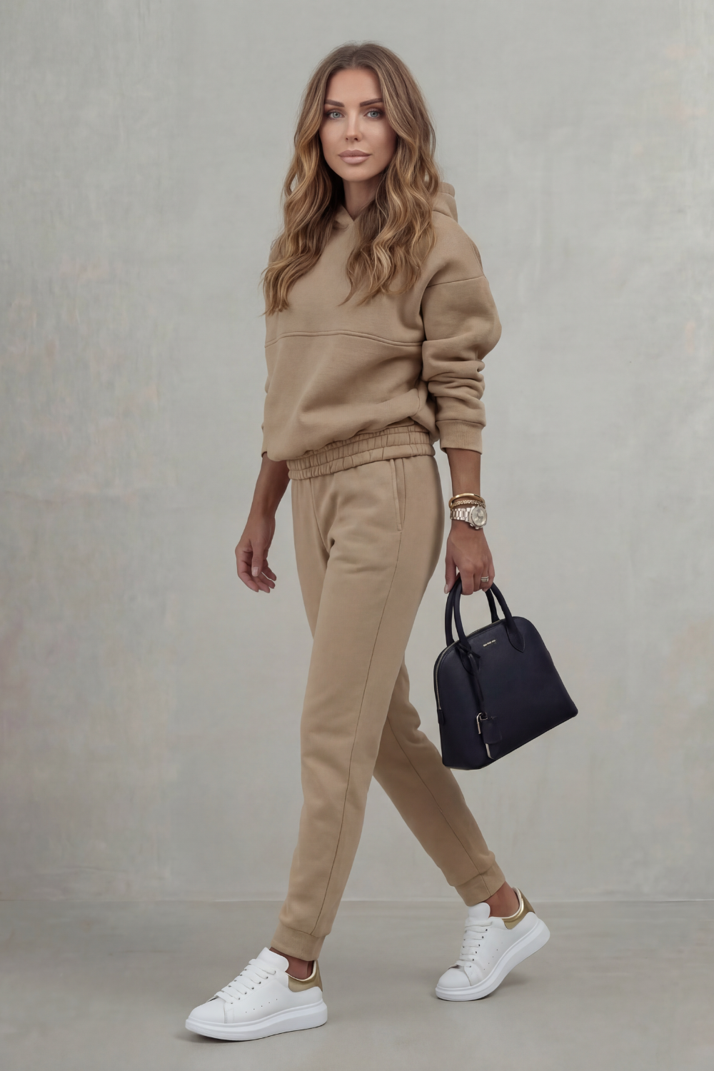 Selora – Detalhe Assimétrico – Conjunto Elegância Casual