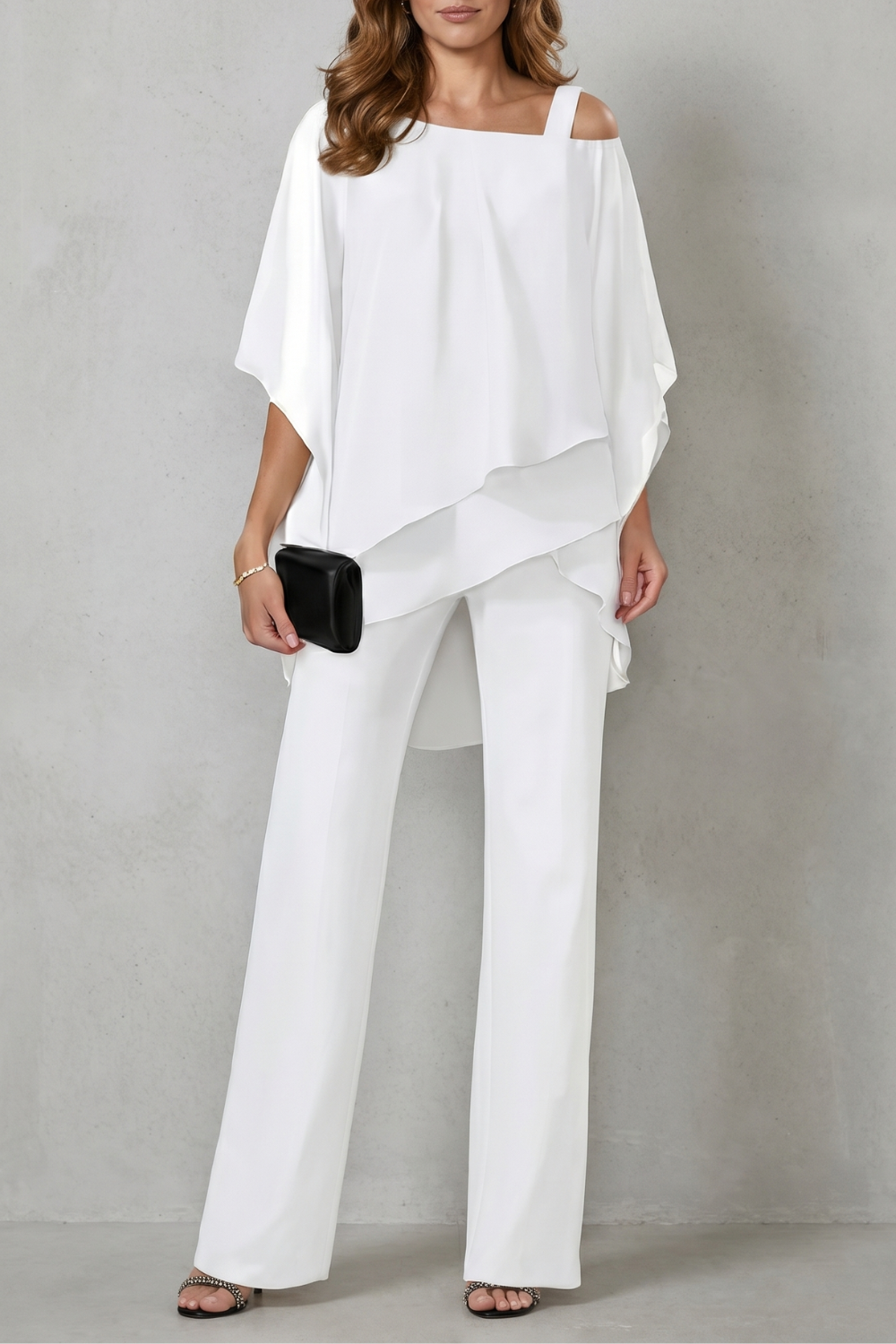 Seravine – Elegância fluida em camadas – Conjunto de duas peças