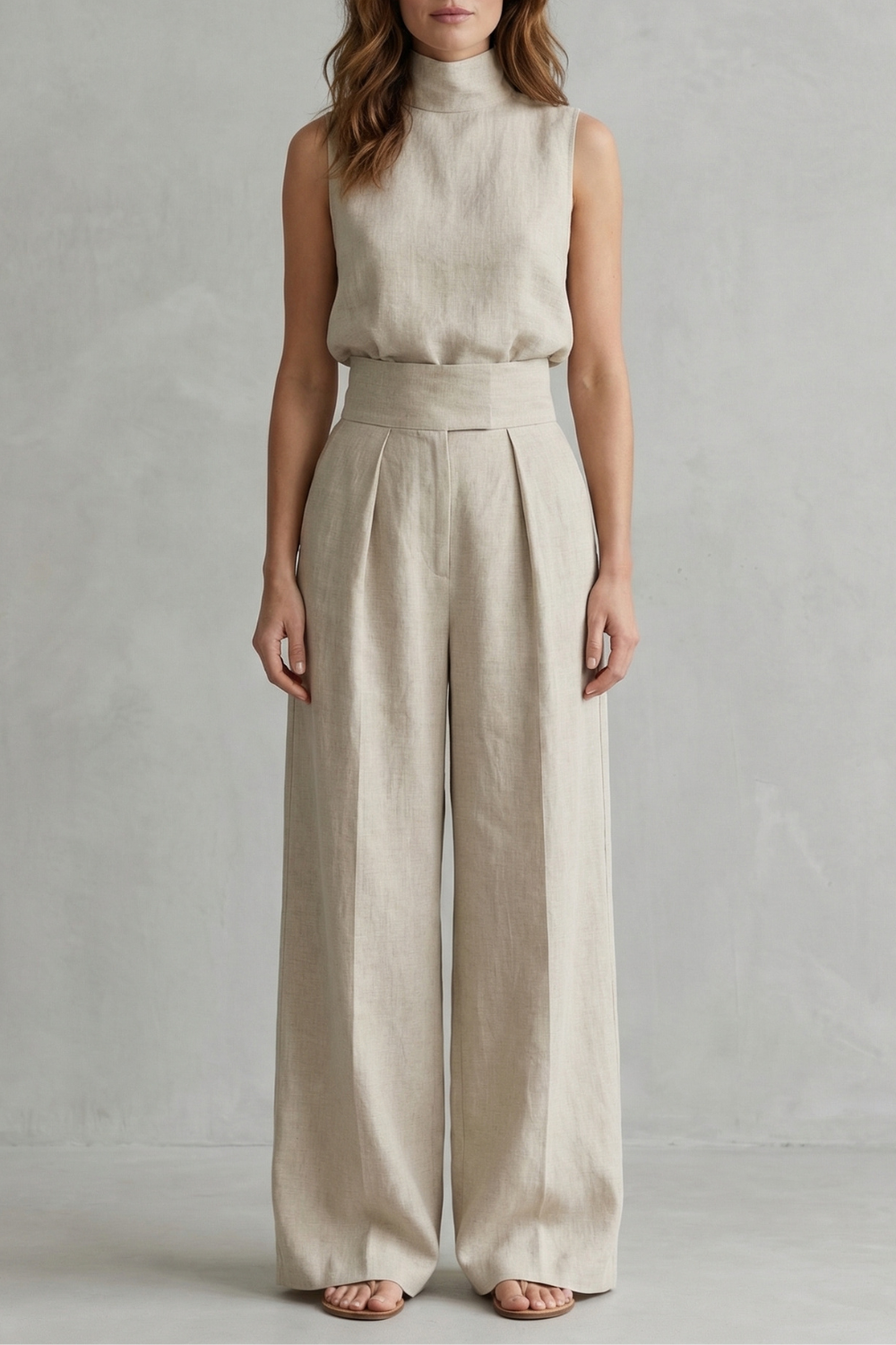 Serelisse – Elegância minimalista – Conjunto pantalona