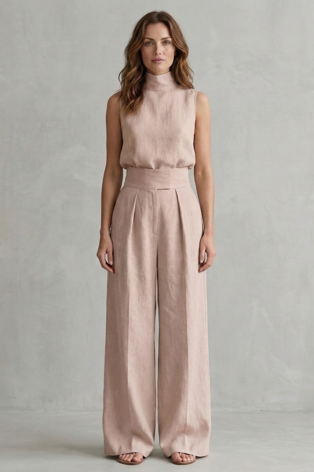 Serelisse – Elegância minimalista – Conjunto pantalona
