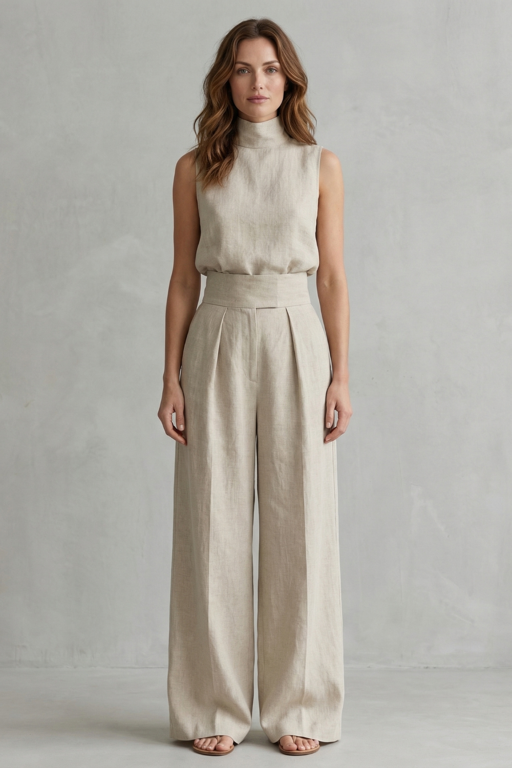 Serelisse – Elegância minimalista – Conjunto pantalona