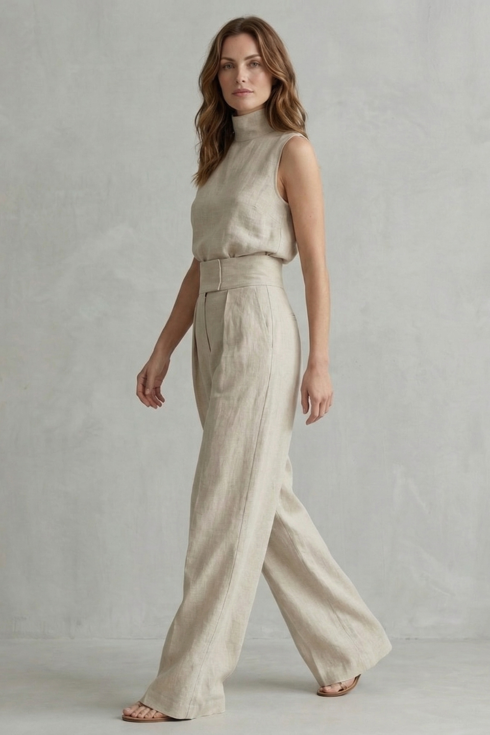 Serelisse – Elegância minimalista – Conjunto pantalona